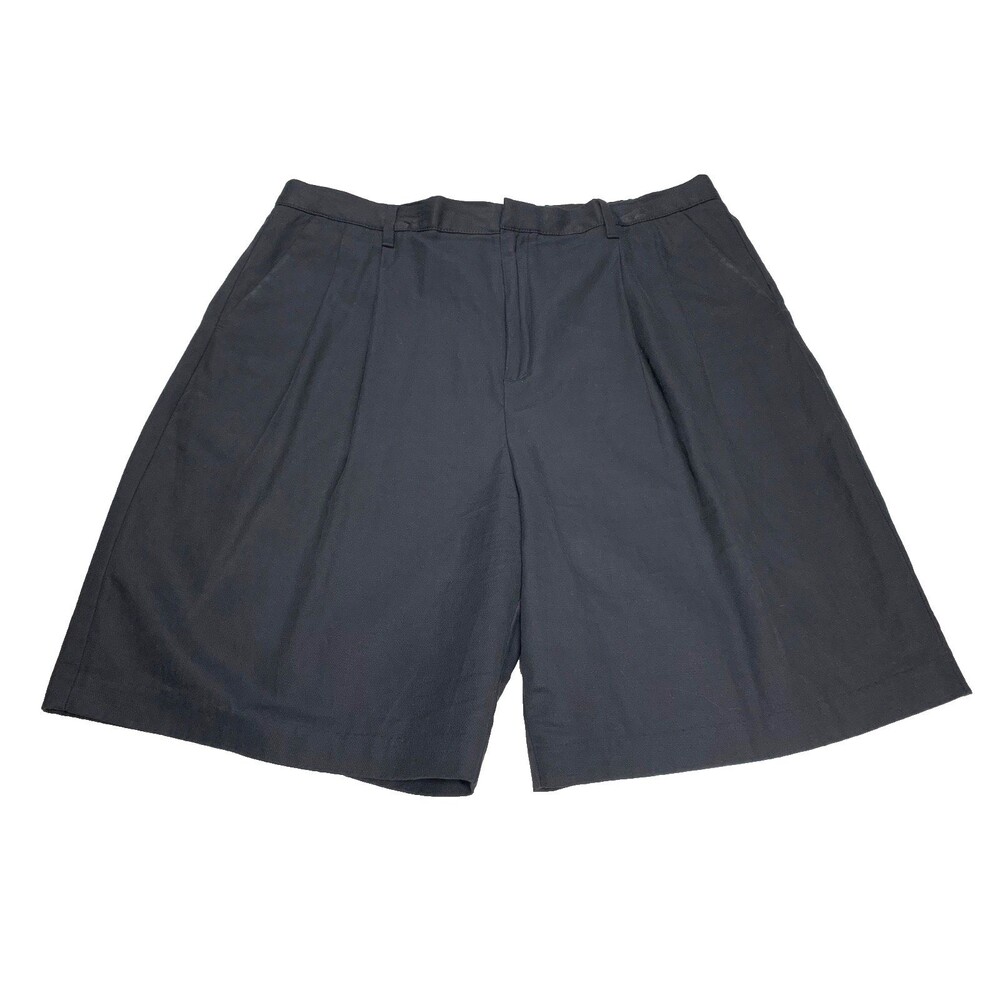 Madewell Slouchy Shorts Womens 14 Black Pleated High Rise Relaxed Modern